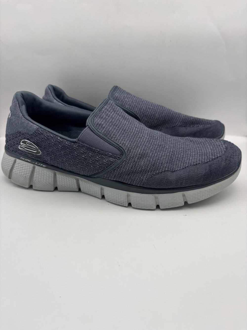 Skechers Equalizer 2.0 Blue Slip On Shoes Men Size 11